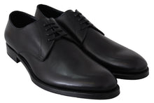 Load image into Gallery viewer, Dolce & Gabbana Black Leather SARTORIA Hand Made Shoes