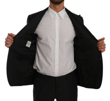 Load image into Gallery viewer, Dolce & Gabbana Elegant Black Crystal-Embellished Two-Piece Suit
