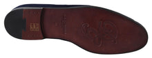 Load image into Gallery viewer, Dolce & Gabbana Elegant Blue Suede Leather Loafers