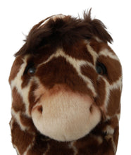 Load image into Gallery viewer, Dolce & Gabbana Elegant Giraffe Pattern Slides for Sophisticated Comfort