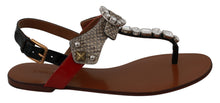 Load image into Gallery viewer, Dolce & Gabbana Elegant Strappy Sandals with Exotic Charm