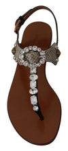 Load image into Gallery viewer, Dolce & Gabbana Elegant Strappy Sandals with Exotic Charm