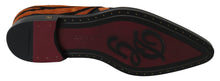 Load image into Gallery viewer, Dolce & Gabbana Tiger Pattern Dress Shoes with Pony Hair