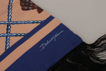 Load image into Gallery viewer, Dolce & Gabbana Elegant Silk Men's Scarf Wrap - Multicolor Luxury Accessory