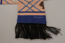 Load image into Gallery viewer, Dolce & Gabbana Elegant Silk Men's Scarf Wrap - Multicolor Luxury Accessory