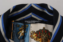 Load image into Gallery viewer, Dolce & Gabbana Elegant Striped Silk Blend Robe