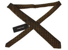 Load image into Gallery viewer, Dolce & Gabbana Elegant Brown Patterned Silk Blend Necktie