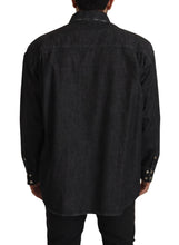 Load image into Gallery viewer, Dolce & Gabbana Elegant Grey Cotton Blend Casual Shirt