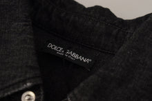 Load image into Gallery viewer, Dolce & Gabbana Elegant Grey Cotton Blend Casual Shirt