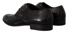 Load image into Gallery viewer, Dolce & Gabbana Elegant Black Leather Derby Shoes