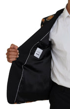 Load image into Gallery viewer, Dolce & Gabbana Elegant Silk-Blend Martini Black Blazer