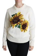 Load image into Gallery viewer, Dolce & Gabbana Elegant Knitted Sunflower Sweater