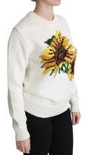 Load image into Gallery viewer, Dolce & Gabbana Elegant Knitted Sunflower Sweater