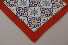 Load image into Gallery viewer, Dolce & Gabbana Men's Majolica Silk Square Scarf Wrap