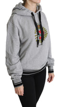 Load image into Gallery viewer, Dolce & Gabbana Exclusive Hooded Gray Cotton Sweater