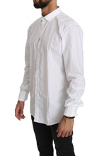 Load image into Gallery viewer, Dolce & Gabbana Elegant White Cotton Gold Fit Shirt