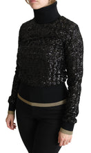 Load image into Gallery viewer, Dolce & Gabbana Elegant Sequined Turtleneck Sweater