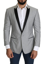 Load image into Gallery viewer, Dolce & Gabbana Elegant Silk Blend Light Gray Blazer