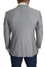 Load image into Gallery viewer, Dolce & Gabbana Elegant Silk Blend Light Gray Blazer