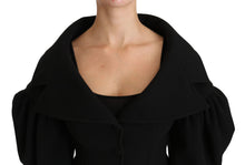 Load image into Gallery viewer, Dolce & Gabbana Elegant Black Virgin Wool Coat