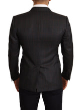 Load image into Gallery viewer, Dolce & Gabbana Elegant Gray Check Martini Blazer