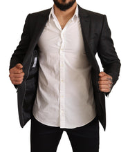 Load image into Gallery viewer, Dolce & Gabbana Elegant Gray Check Martini Blazer
