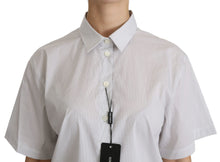 Load image into Gallery viewer, Dolce & Gabbana Elegant White Cotton Polo Top
