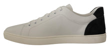 Load image into Gallery viewer, Dolce & Gabbana Elegant White Leather Low Top Sneakers