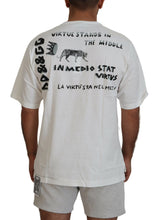 Load image into Gallery viewer, Dolce & Gabbana Elegant Crew Neck Cotton Tee