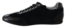 Load image into Gallery viewer, Dolce & Gabbana Elegant Black Leather Sport Sneakers