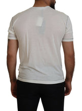 Load image into Gallery viewer, Dolce & Gabbana Elegant White Cotton-Silk Blend Tee