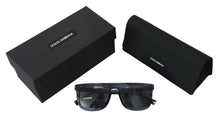 Load image into Gallery viewer, Dolce & Gabbana Elegant Blue Acetate Sunglasses