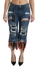 Load image into Gallery viewer, Dolce & Gabbana Chic Low Waist Cropped Jeans