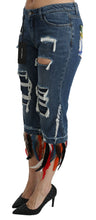 Load image into Gallery viewer, Dolce & Gabbana Chic Low Waist Cropped Jeans