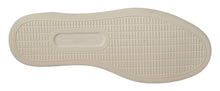 Load image into Gallery viewer, Dolce & Gabbana Elegant White and Blue Low-Top Leather Sneakers