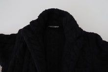 Load image into Gallery viewer, Dolce & Gabbana Elegant Black Wool-Cashmere Blend Cardigan