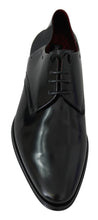 Load image into Gallery viewer, Dolce & Gabbana Elegant Black Leather Derby Shoes