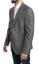 Load image into Gallery viewer, Dolce & Gabbana Elegant Gray Fantasy Pattern Slim Fit Blazer