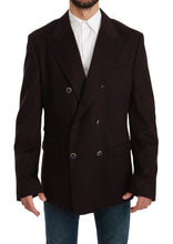Load image into Gallery viewer, Dolce & Gabbana Elegant Bordeaux Taormina Cashmere Blazer