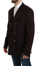 Load image into Gallery viewer, Dolce & Gabbana Elegant Bordeaux Taormina Cashmere Blazer
