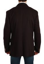 Load image into Gallery viewer, Dolce & Gabbana Elegant Bordeaux Taormina Cashmere Blazer