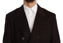 Load image into Gallery viewer, Dolce & Gabbana Elegant Bordeaux Taormina Cashmere Blazer