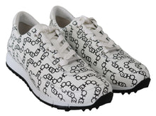 Load image into Gallery viewer, Jimmy Choo Elegant Monochrome Leather Sneakers