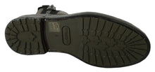 Load image into Gallery viewer, Dolce & Gabbana Chic Military Green Leather Ankle Boots