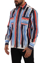 Load image into Gallery viewer, Dolce & Gabbana Elegant Striped Cotton Shirt with Pockets