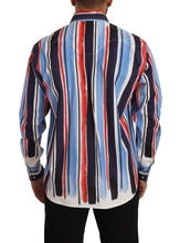 Load image into Gallery viewer, Dolce & Gabbana Elegant Striped Cotton Shirt with Pockets