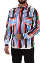 Load image into Gallery viewer, Dolce & Gabbana Elegant Striped Cotton Shirt with Pockets
