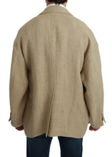 Load image into Gallery viewer, Dolce & Gabbana Chic Beige Jute Single-Breasted Blazer