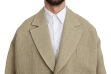 Load image into Gallery viewer, Dolce & Gabbana Chic Beige Jute Single-Breasted Blazer