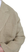 Load image into Gallery viewer, Dolce & Gabbana Chic Beige Jute Single-Breasted Blazer